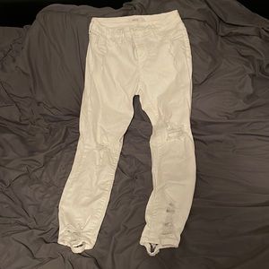 Skinny, Ripped Jeans